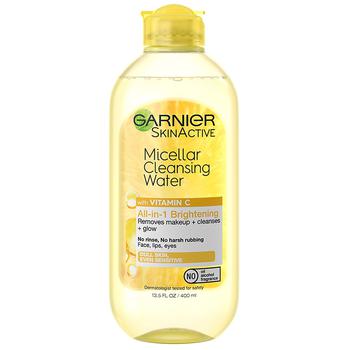 推荐Micellar Cleansing Water Cleanser, Makeup Remover & Boost Glow With Vitamin C商品