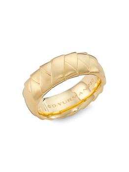 商品David Yurman | 18K Yellow Gold Wrap Band Ring,商家Saks Fifth Avenue,价格¥20987图片