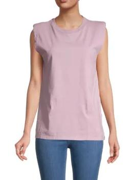 IRO评价, IRO | Loud Padded Shoulder Tee商品图片 1.4折×额外9折, 额外九折