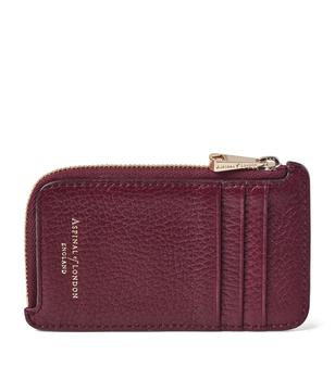 Aspinal of London | Small Leather Zipped Card Holder商品图片,7.9折, 独家减免邮费