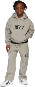 Kids Grey '1977' Relaxed Lounge Pants product img