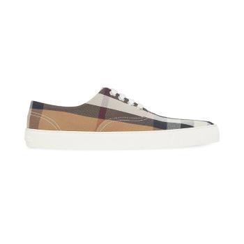 burberry鞋帆布鞋, Burberry | Burberry 女士棕色棉质运动鞋 8042137商品图片 独家减免邮费