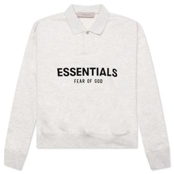 Essentials | Kid's Core L/S Polo - Light Oatmeal,商家Feature,价格¥340