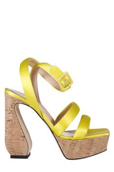 yee si, Si Rossi | Si Rossi Block-Heel Strap Sandals商品图片 5.7折起