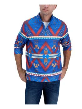 Club Room | Mens Fleece 1/4 Zip Pullover Sweater 3.3折, 独家减免邮费