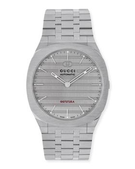 Gucci | Men's 40mm Tonal Bracelet Watch商品图片,