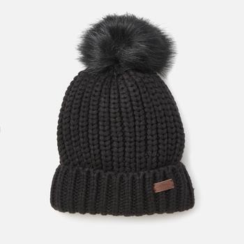商品Barbour | Barbour Women's Saltburn Beanie - Black,商家MyBag,价格¥166图片
