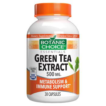 商品Botanic Choice | Green Tea Extract 500 mg,商家Walgreens,价格¥42图片