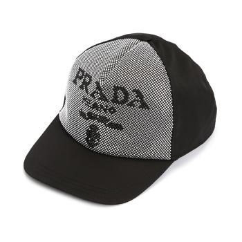 prada帽子, Prada | PRADA 男女士通用黑色鸭舌帽 2HC179-2D0S-F0A64商品图片 独家减免邮费