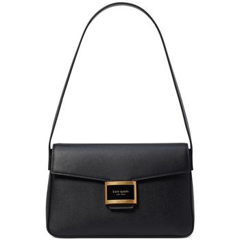 kate spade帆布包, Kate Spade | Katy Textured Leather Medium Shoulder Bag商品图片 