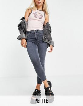 冬装topshop jamie, Topshop | Topshop Petite Jamie jeans in smoke商品图片 6折