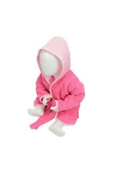 推荐A&R Towels Baby/Toddler Babiezz Hooded Bathrobe (Pink/Light Pink) (24/36 Months) Pink/Light Pink商品
