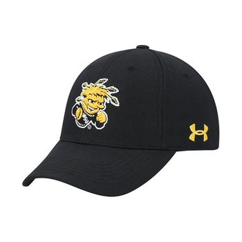 Under Armour | Men's Black Wichita State Shockers Classic Adjustable Hat商品图片,