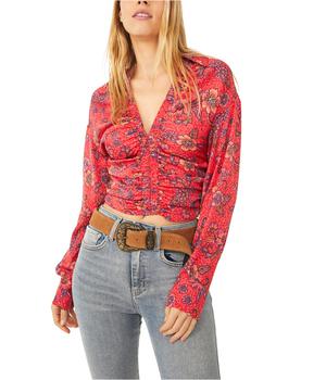 Free People | I Got You Printed Top商品图片,2.9折起