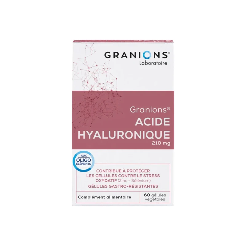 Granions | 格兰宁透明质酸关节润滑胶囊 60粒 养护玻尿酸氨糖软骨搭档,商家VP FRANCE,价格¥273
