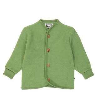 MOLO | Baby Umber wool cardigan,商家MyTheresa HK,价格¥250