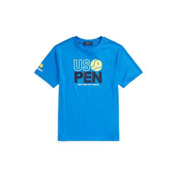 商品Ralph Lauren | Big Boys US Open Jersey Graphic T-shirt,商家Macy's,价格¥132图片