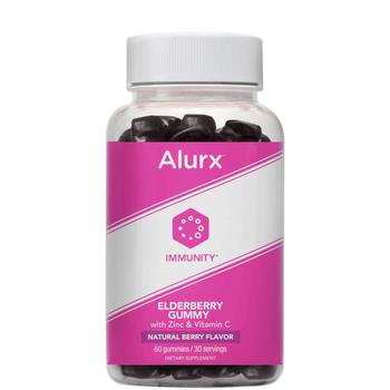 商品Alurx | Alurx Elderberry Gummy with Zinc - Berry,商家Dermstore,价格¥145图片