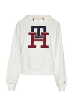 Tommy Hilfiger | Tommy Hilfiger monogram hoodie ecru ww0ww37441 ybl商品图片,