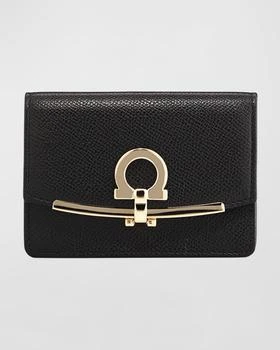 Salvatore Ferragamo | Icona Saffiano Card and Key Holder,商家Neiman Marcus,价格¥3639