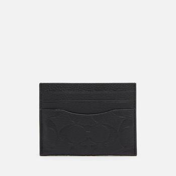 Coach | Coach Men's Flat Card Case - Black商品图片,