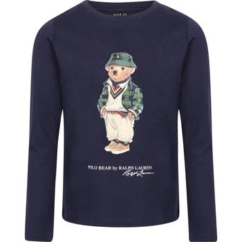 推荐Polo bear navy t shirt商品