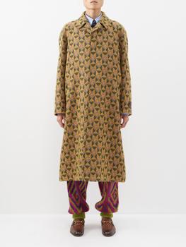 Gucci | G-Rhombi wool coat商品图片,