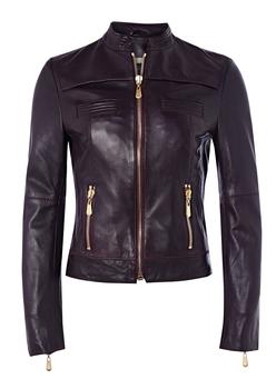 Richards Radcliffe | SHOREDITCH ZIP FRONT LEATHER JACKET商品图片,5.3折, 满$200享9折, 满折