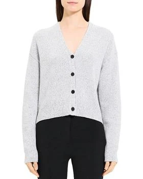 Theory | Cropped Long Sleeve Cardigan 满$100享8.5折, 满折