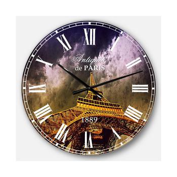 商品Designart | Photography Oversized Round Metal Wall Clock,商家Macy's,价格¥1537图片