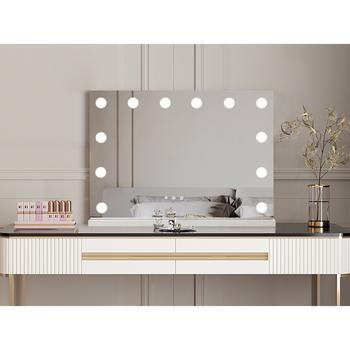 商品Inspired Home Maryann Vanity Makeup Mirror图片