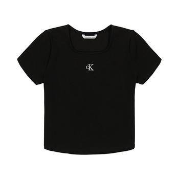 Calvin Klein品牌, 商品大童款罗纹 T 恤, 价格¥130图片