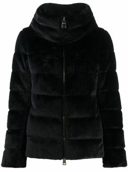 推荐Herno Women's  Black Polyester Outerwear Jacket商品