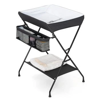 QuikFurn | Black Folding  Wide Nursery Diaper Baby  Changing Table,商家Premium Outlets,价格¥1610