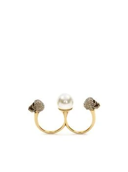 Alexander McQueen | GOLD BRASS RING,商家Boutiques Premium,价格¥2017