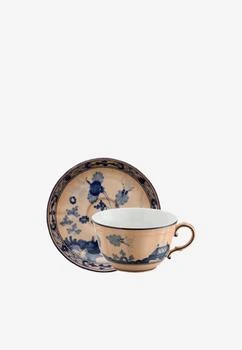 Ginori 1735 | Oriente Italiano Cipria Tea Cup and Saucer,商家Thahab,价格¥1325