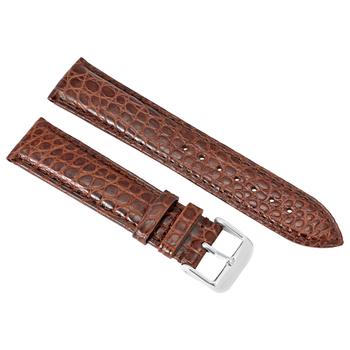 商品Brooklyn Watch Strap in Brown Alligator Leather - 20 MM图片