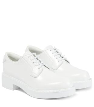 Prada | Leather Derby shoes商品图片,