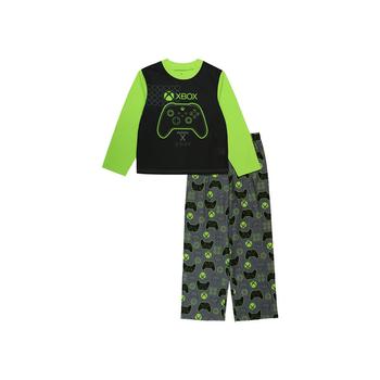 商品Xbox | Big Boys Pull Over Head T-shirt and Elastic Waist Pants, 2 Piece Set,商家Macy's,价格¥369图片