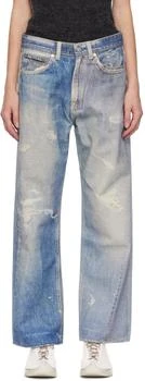 推荐Blue Third Cut Jeans商品