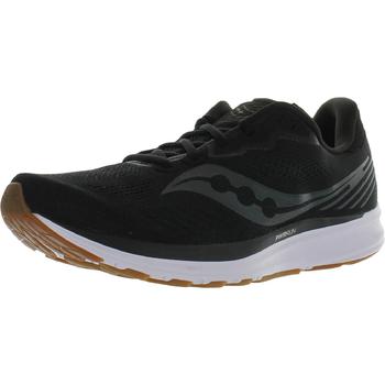 推荐Saucony Mens Ride 14 Mesh Gym Running Shoes商品