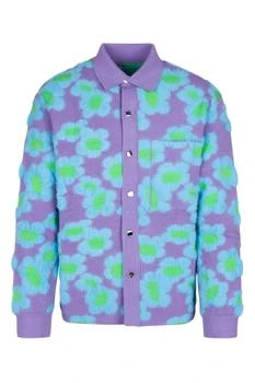 推荐Jacquemus Floral Patterned Long-Sleeved Shirt商品