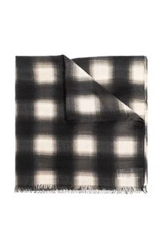 Givenchy | Givenchy 4G Checked Scarf 5.7折