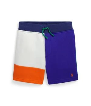 Ralph Lauren | Color-Blocked Fleece Shorts (Toddler/Little Kids),商家Zappos,价格¥164