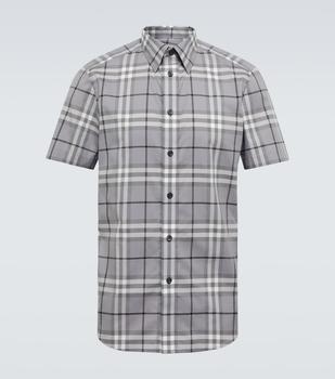 推荐Checked cotton poplin shirt商品