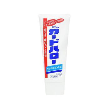 推荐日本直邮KAO花王牙膏防蛀美白薄荷味牙膏防止发炎蛀牙165g商品