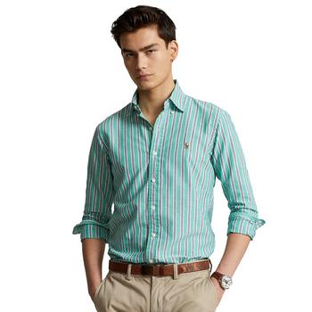 推荐Men's Classic-Fit Striped Oxford Shirt商品