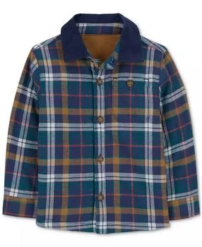 Carter's | Toddler Boys Cotton Plaid Flannel Shacket,商家Macy's,价格¥196