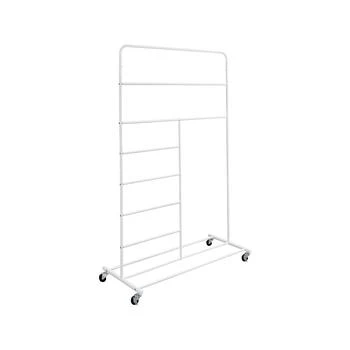 Honey Can Do | Rolling Multi-Section T-Bar Clothes Drying Rack,商家Macy's,价格¥758