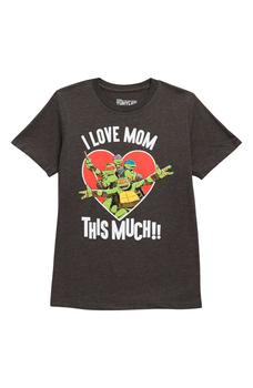 product Ninja Turtles I Love Mom Graphic T-Shirt image